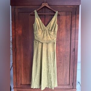 Nicole Milller Vintage Sage Dress early 2000s - Size 8